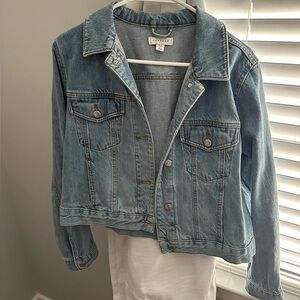 Topshop Light Blue Denim Jacket